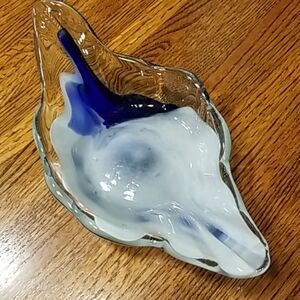 Vintage art glass ashtray/dish